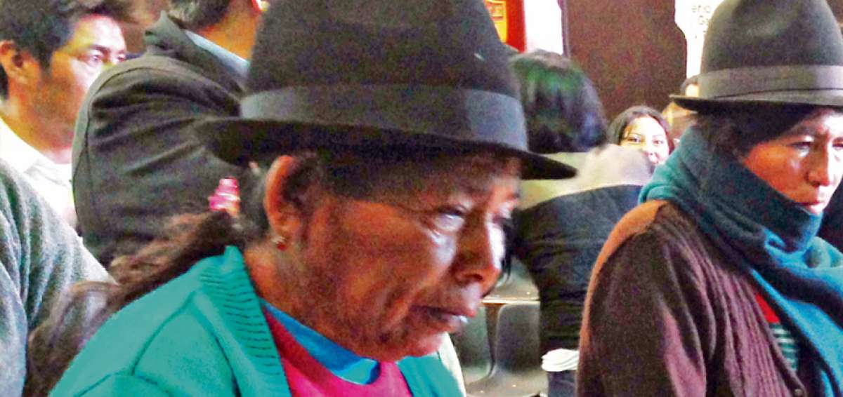 Manuela Iza, obtuvo su t&iacute;tulo de propiedad de la chacra que hered&oacute; de su abuela.