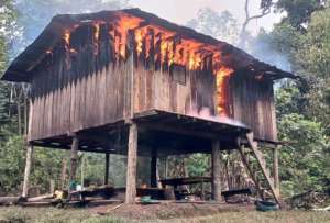 Campamentos clandestinos fueron destruidos en Alto Punino