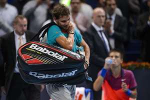 Rafael Nadal no tuvo continuidad en el segundo semestre del a&ntilde;o debido a varias lesiones. Foto: AFP