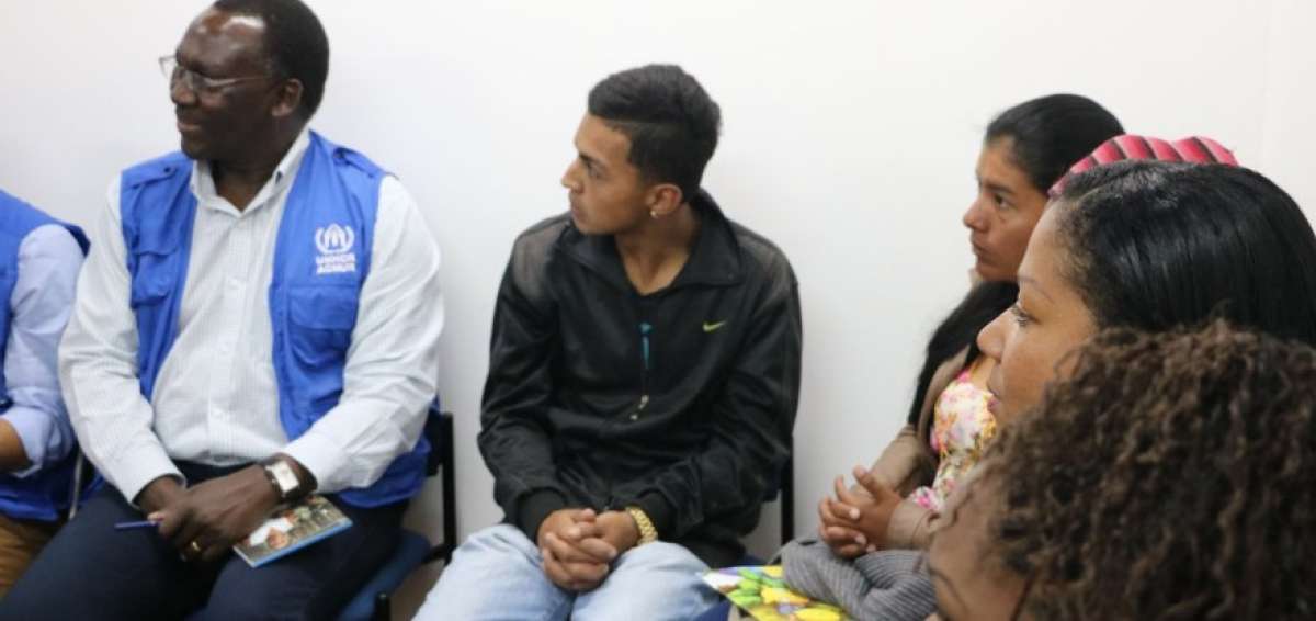 M&aacute;s del 98 por ciento de los refugiados en Ecuador son colombianos.