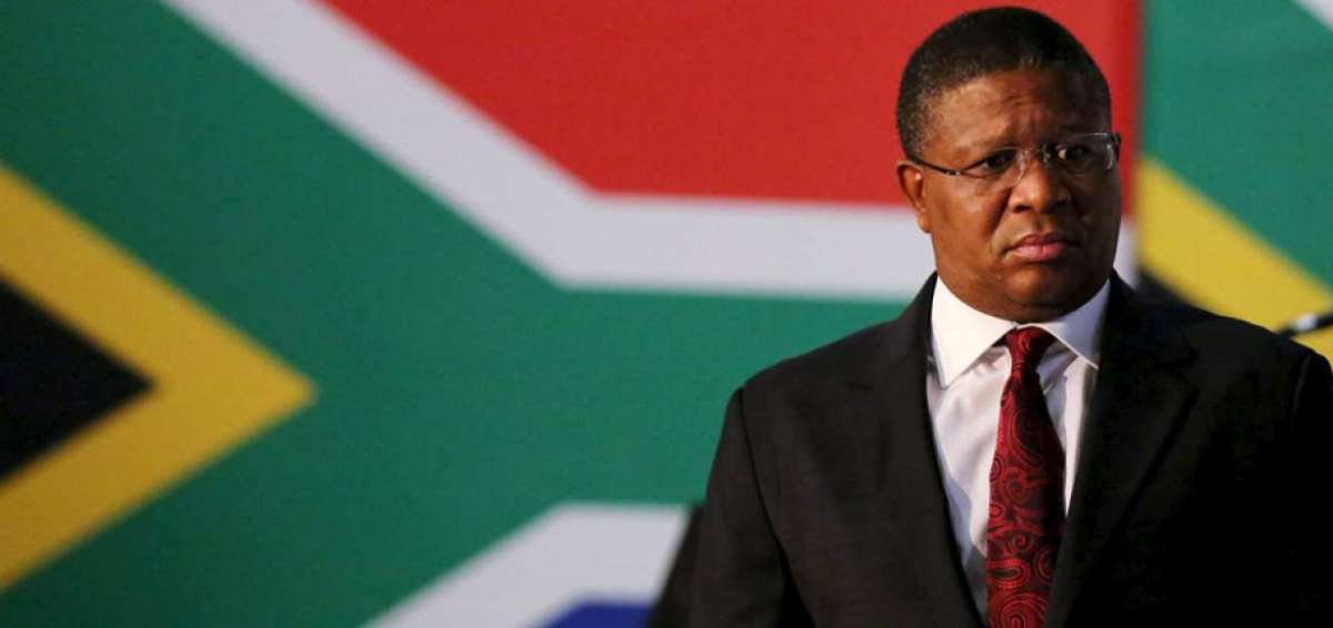 Fikile Mbalula, ministro sudafricano de Deportes.