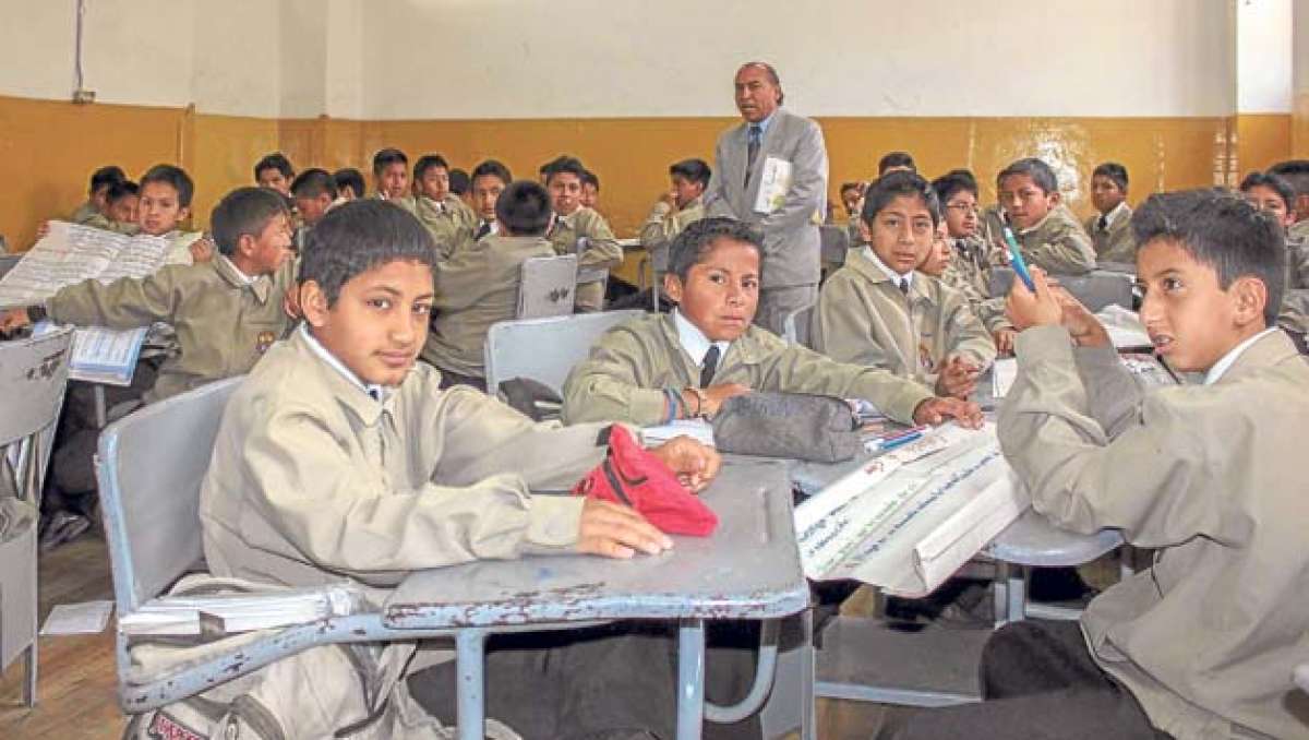 La instituci&oacute;n educativa capitalina cumple, en 2015, 118 a&ntilde;os de su fundaci&oacute;n durante la &eacute;poca liberal. Foto: Archivo / El Tel&eacute;grafo.