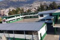 Gobierno entregó obras realizadas en el Colegio Amazonas, de Quito
