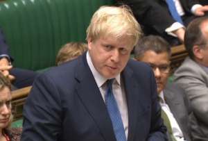 Boris Johnson, en 2017