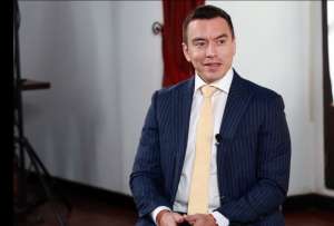 El presidente Daniel Noboa estará acompañado de la canciller Gabriela Sommerfeld y el cuerpo diplomático de Ecuador.