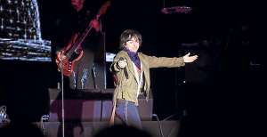 Adri&aacute;n D&aacute;rgelos, cantante de la banda argentina Babas&oacute;nicos que regres&oacute; al pa&iacute;s tras varios a&ntilde;os de ausencia. Foto: Cortes&iacute;a