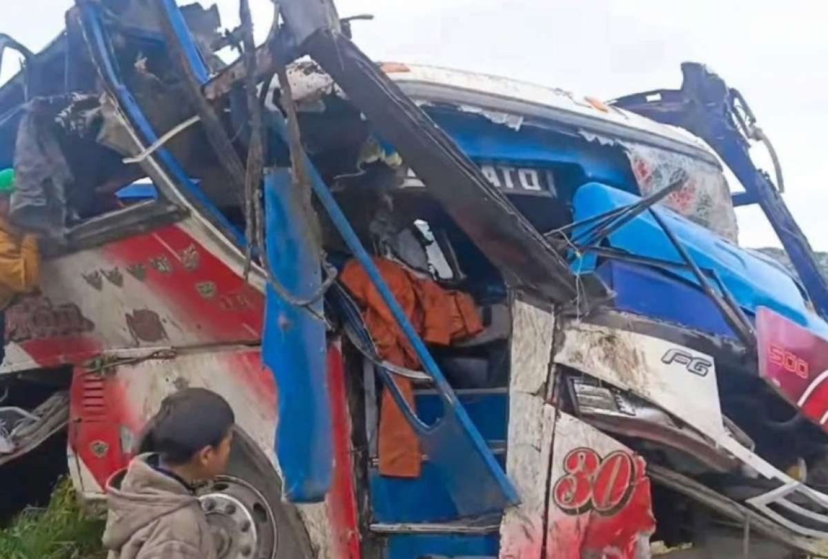 21 personas fallecieron en un siniestro de tránsito