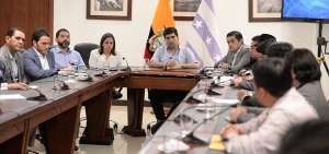 La tarde de este viernes 27 de septiembre de 2019, las autoridades de Gobierno se reunieron con los representantes de AME para buscar soluciones a las problem&aacute;ticas de las alcald&iacute;as.