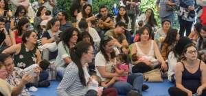 En el evento se ense&ntilde;aron t&eacute;cnicas para ayudar a los beb&eacute;s a relajarse y para que disfruten junto a sus madres de las bondades de la leche humana.