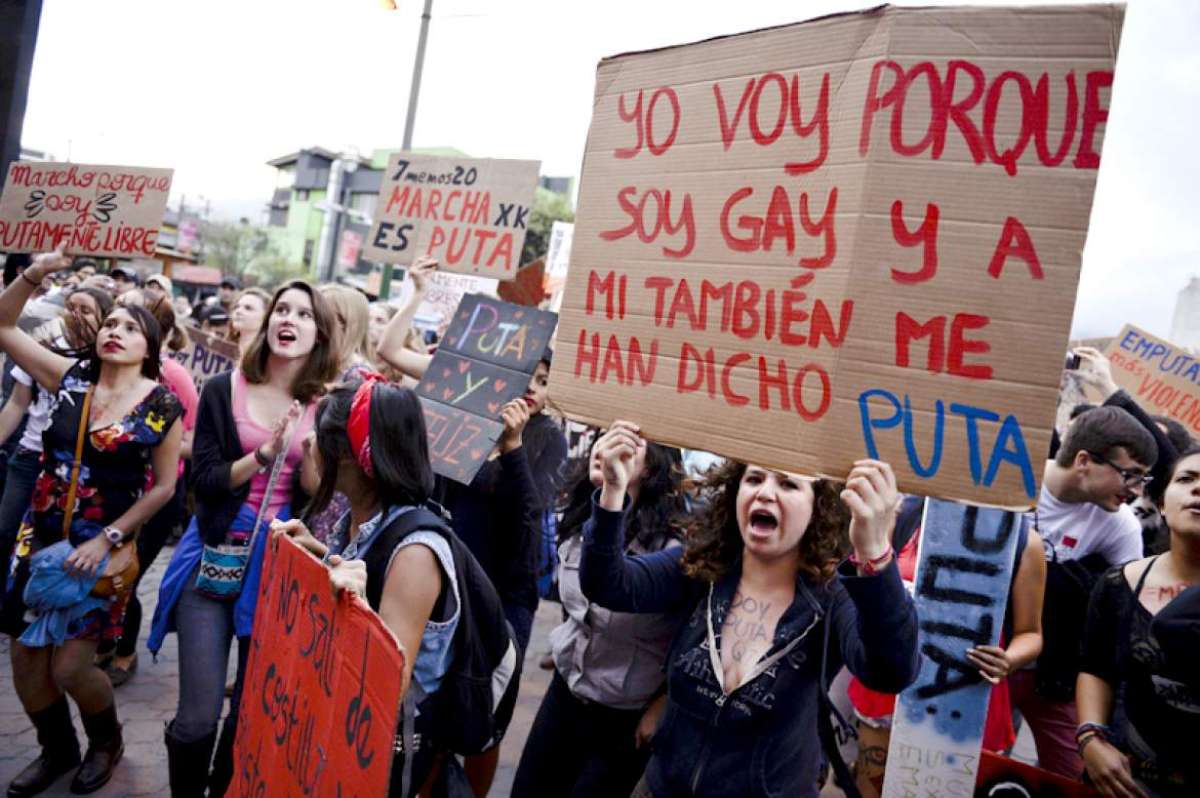 Por quinto a&ntilde;o se realiz&oacute; la 'Marcha de las Putas'