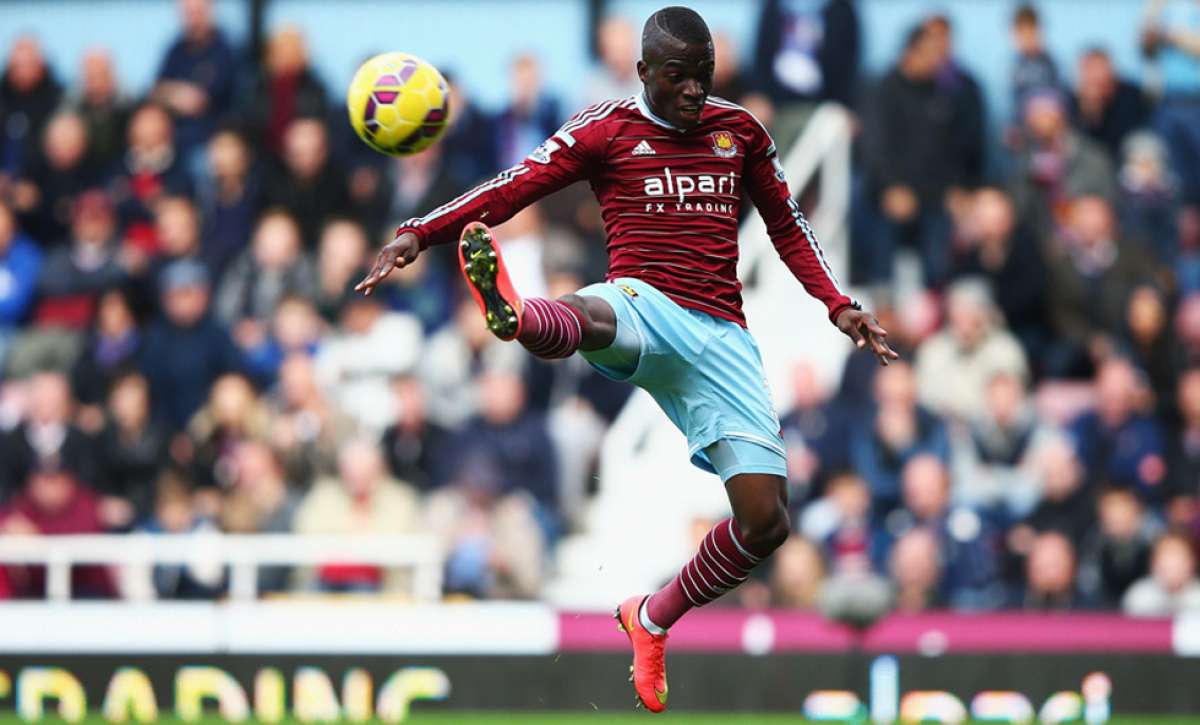 El delantero ecuatoriano &Eacute;nner Valencia tiene 5 goles con el West Ham, al que lleg&oacute; desde el Pachuca. Foto: Archivo.