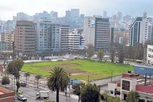 La plataforma de gesti&oacute;n de sectores estrat&eacute;gicos se levantar&aacute; sobre los terrenos bald&iacute;os ubicados en Eloy Alfaro y Rep&uacute;blica, en el norte de Quito. Foto: John Guevara / El Tel&eacute;grafo