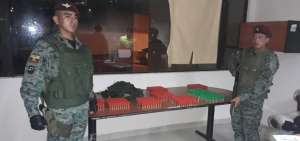Detienen a militar con 100 cartuchos de escopeta en Latacunga