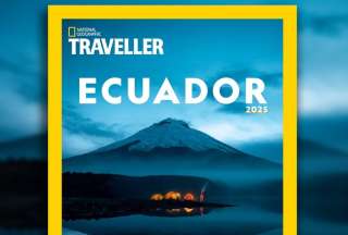 El volcán Cotopaxi salió en la portada del National Geographic Traveller.