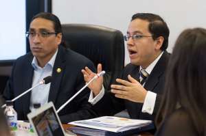 El ministro Rivera indic&oacute; que el contrato de venta anticipada beneficiar&aacute; tanto a Tailandia como a Ecuador. Foto: John Guevara / EL TEL&Eacute;GRAFO