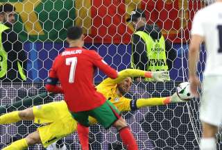 Cristiano Ronaldo falló un penal en los suplementarios