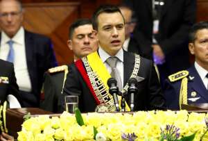El presidente Daniel Noboa anunció el envío de una ley económica urgente. 