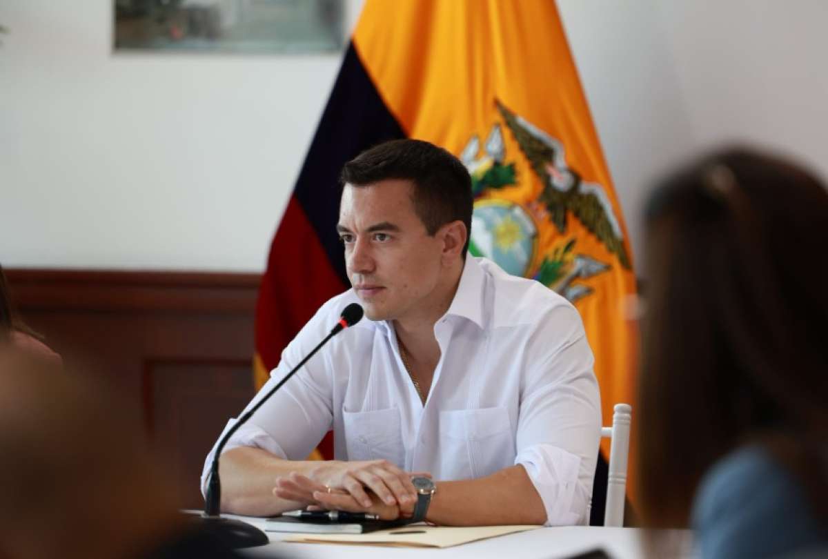 Daniel Noboa, presidente de Ecuador, iniciará su gira internacional en China. 