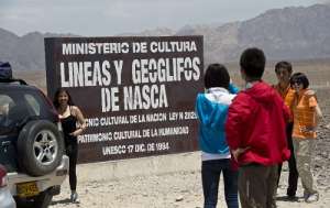 Las l&iacute;neas de Nasca est&aacute;n ubicada en la provincia del mismo nombre, regi&oacute;n Ica, a 460 kil&oacute;metros al sur de Lima y es la principal atracci&oacute;n tur&iacute;stica de la zona. Foto: AFP