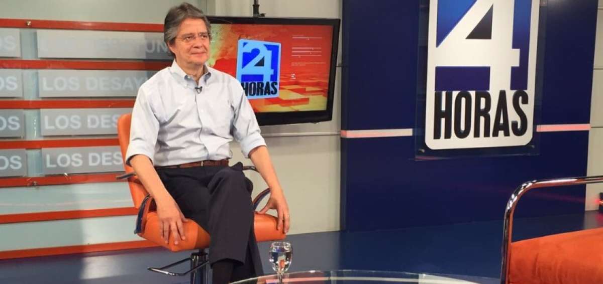 Lasso dice que no habr&aacute; despidos masivos en el sector p&uacute;blico si es presidente