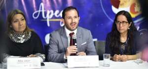 El ministro de Inclusi&oacute;n Econ&oacute;mica y Social, Iv&aacute;n Granda, durante la rueda de prensa.