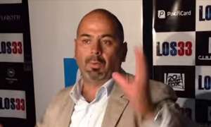 Mario Sep&uacute;lveda promociona Los 33 en Guayaquil