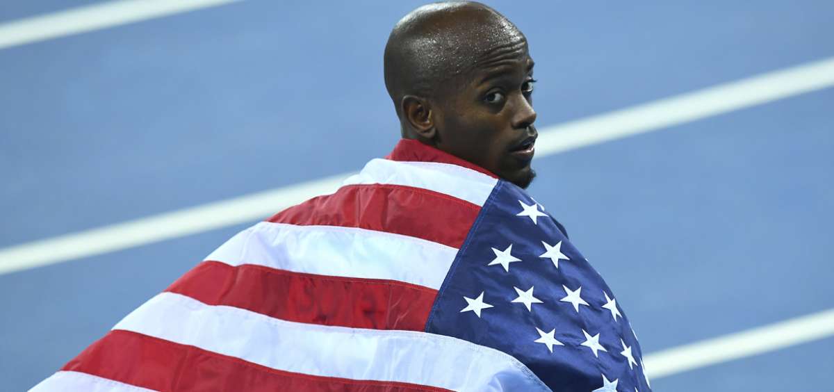 El estadounidense Jeff Henderson gan&oacute; el oro de salto largo en Rio-2016