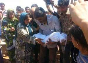 Aylan, su hermano y madre fueron enterrados en Kobane