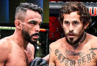 Marlon Vera (der.) se enfrentará con el estadounidense Rob Font