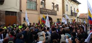 Guillermo Lasso no lleg&oacute; a Cuenca para participar en marcha de CREO