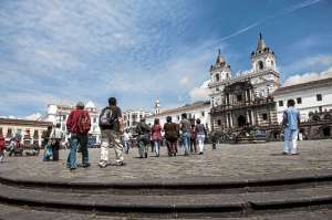 La estaci&oacute;n del Metro bajo la plaza de San Francisco absorber&aacute; la demanda de pasajeros en el Centro Hist&oacute;rico. Foto: Archivo/ El Tel&eacute;grafo