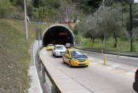 Desde el 3 de mayo inició el contraflujo en el túnel Guayasamín