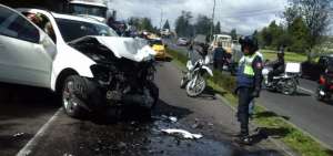 En Quito los accidentes de tr&aacute;nsito se redujeron en el 33%, seg&uacute;n AMT