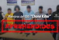 Operativo permitió la captura de cinco supuestos miembros de los “Chonekillers”.