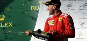 Con esta victoria, que es la n&uacute;mero 48 en su trayectoria, Vettel alcanz&oacute; su podio 100. Hamilton y Raikkonen ocuparon la segunda y tercera posiciones.