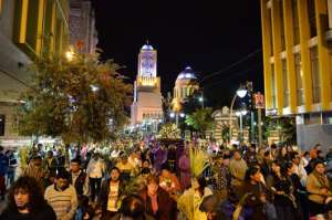 Esta semana, adem&aacute;s de la Caminata de la Fe hacia Ba&ntilde;os, se desarrollar&aacute;n procesiones por las calles de la capital tungurahuense. Foto: Roberto Ch&aacute;vez / El Tel&eacute;grafo