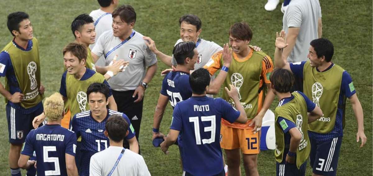 Jap&oacute;n es el &uacute;nico asi&aacute;tico en octavos de final del Mundial