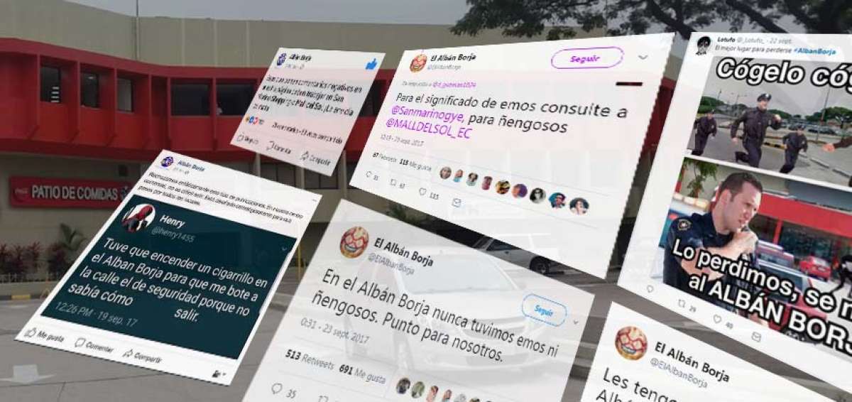 Alb&aacute;n Borja: el centro comercial de moda...en redes