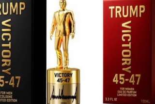Donald Trump lanzó un perfumen con su imagen 