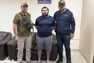 Adolfo Macías Villamar, alias &quot;Fito&quot;, fue capturado por el Bloque de Seguridad en una operación en Manta, el 25 de junio de 2025.