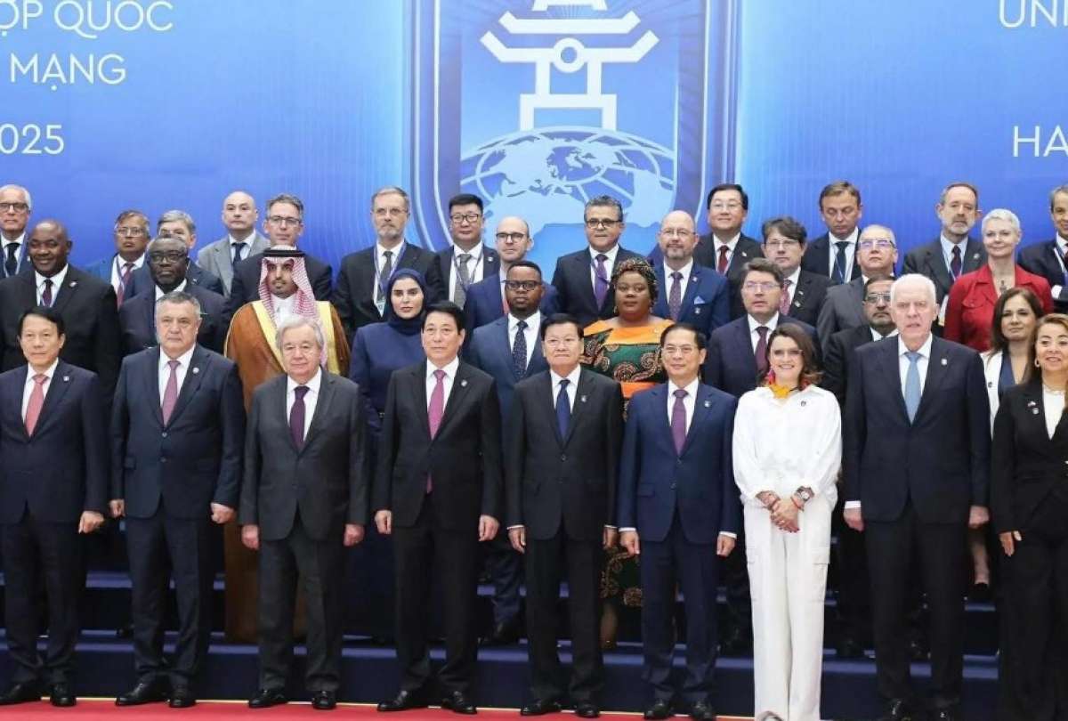 Vicepresidenta María José Pinto representa al país en la Convención de la ONU contra el Ciberdelito en Vietnam
