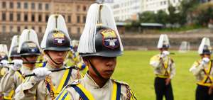 Banda del Colegio Mej&iacute;a.