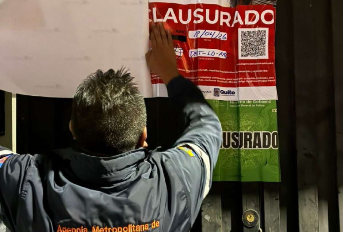 El club nocturno clandestino fue clausurado.