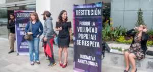 Los activistas en favor de los animales han realizado protestas y acciones para que las corridas se proh&iacute;ban definitivamente en el Distrito capitalino.