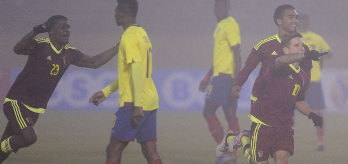 Venezuela sorprendi&oacute; a Ecuador en el Sudamericano Sub-20