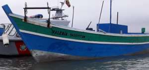 La nave "Valeria" fue detenida en aguas jurisdiccionales ecuatorianas. 