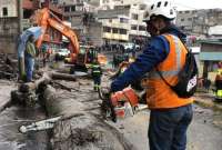 Los trabajos en La Gasca