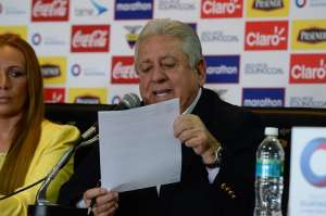 Chiriboga confirm&oacute; que no renunciar&aacute; a la FEF Y aportar&aacute; con investigaci&oacute;n en caso FIFA 