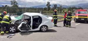 Un muerto en accidente de tr&aacute;nsito en sector de Tumbaco