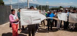 Los moradores de los barrios afectados aseguran que no sab&iacute;an que se llevaban procesos jur&iacute;dicos para desconocer sus escrituras. Piden justicia.   